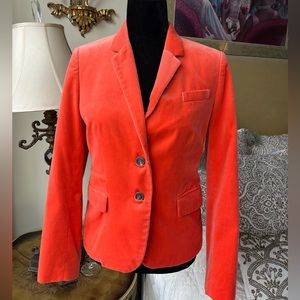 J. Crew Velvet School Boy Blazer Size 10